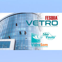 Fesqua Vetro e Vidrosom destacam vidro ultrafino de 1mm e avanço na construção civil 