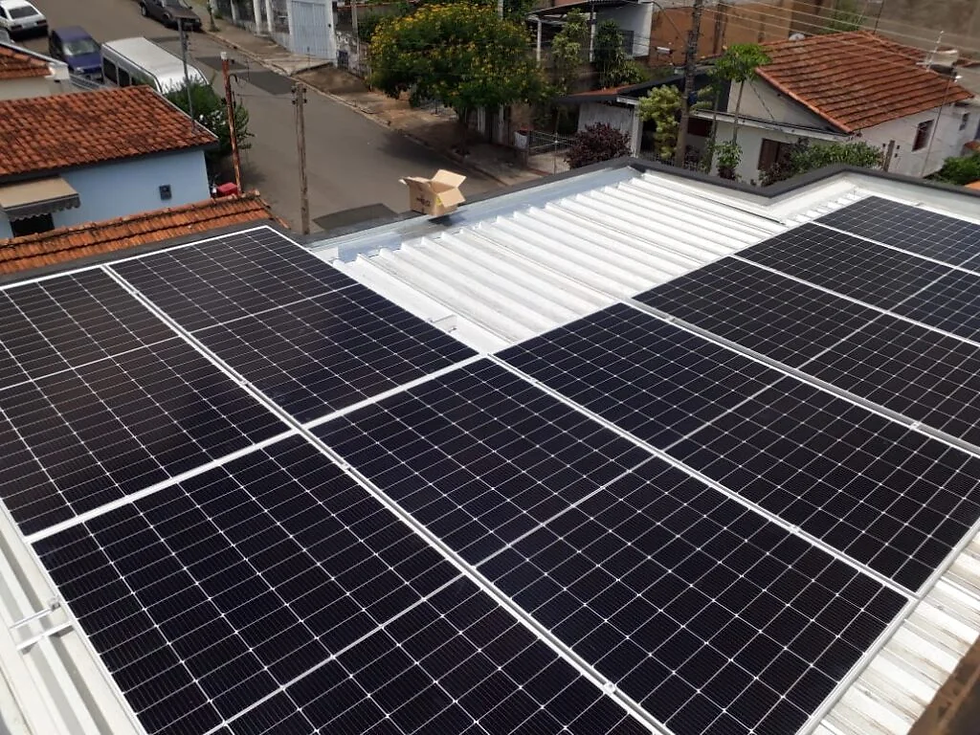 FOTO: Painéis Solares Instalados pela Holu na Cidade de São João da Boa Vista – SP/ Reprodução