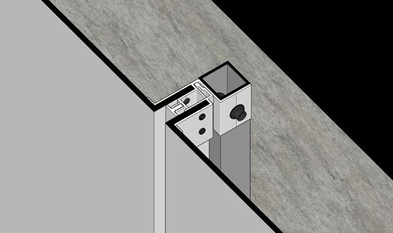 Sistema Dry Click utiliza tubos da subestrutura que podem ser dimensionados previamente conforme as exigências técnicas da obra. Foto: Móduly Solutions