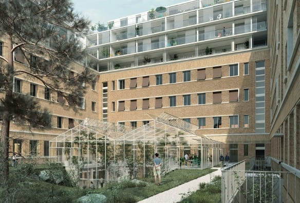 Image courtesy of Lacaton & Vassal, Gaëtan Redelsperger, Quartus Residentiel, and Le Bureau Jaune.