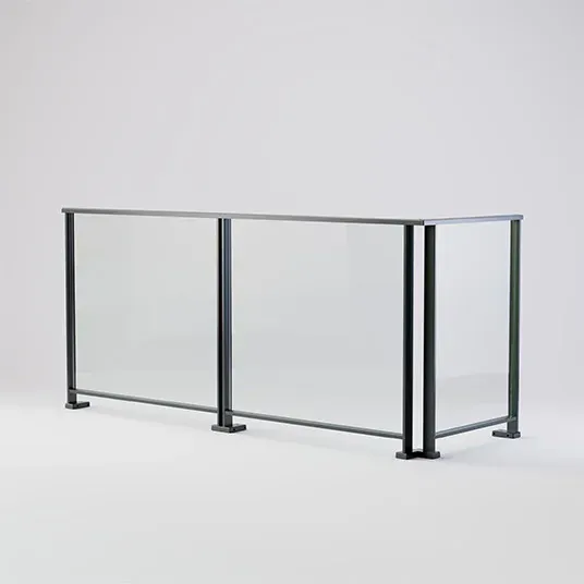 Easy Alu Go: um versátil guarda-corpo de alumínio