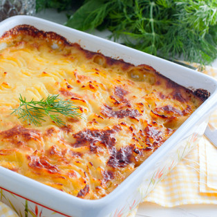 Gratin de bananes plantains ultra léger