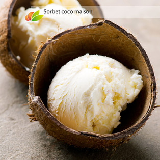 Sorbet au coco