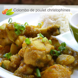 Colombo de poulet aux christophines