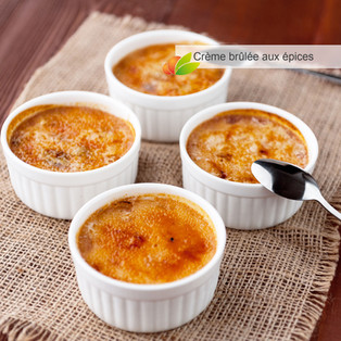 Crème brulée aux épices