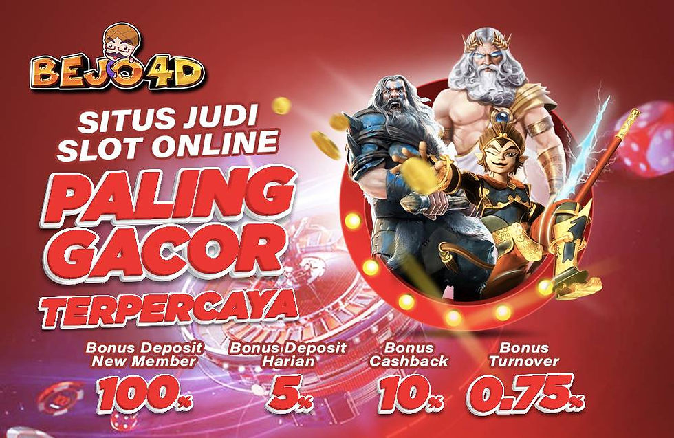 Situs Judi Slot Online Gacor Terbaru & Terpercaya 2022