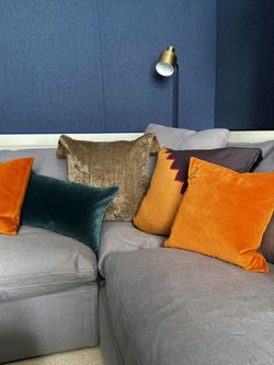 Sofa with Cushions