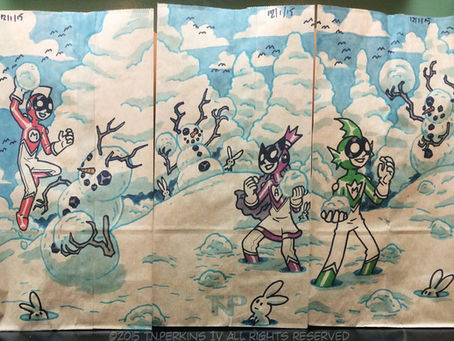 Holiday Lunch Bag Adventure Theatre #Flashback :