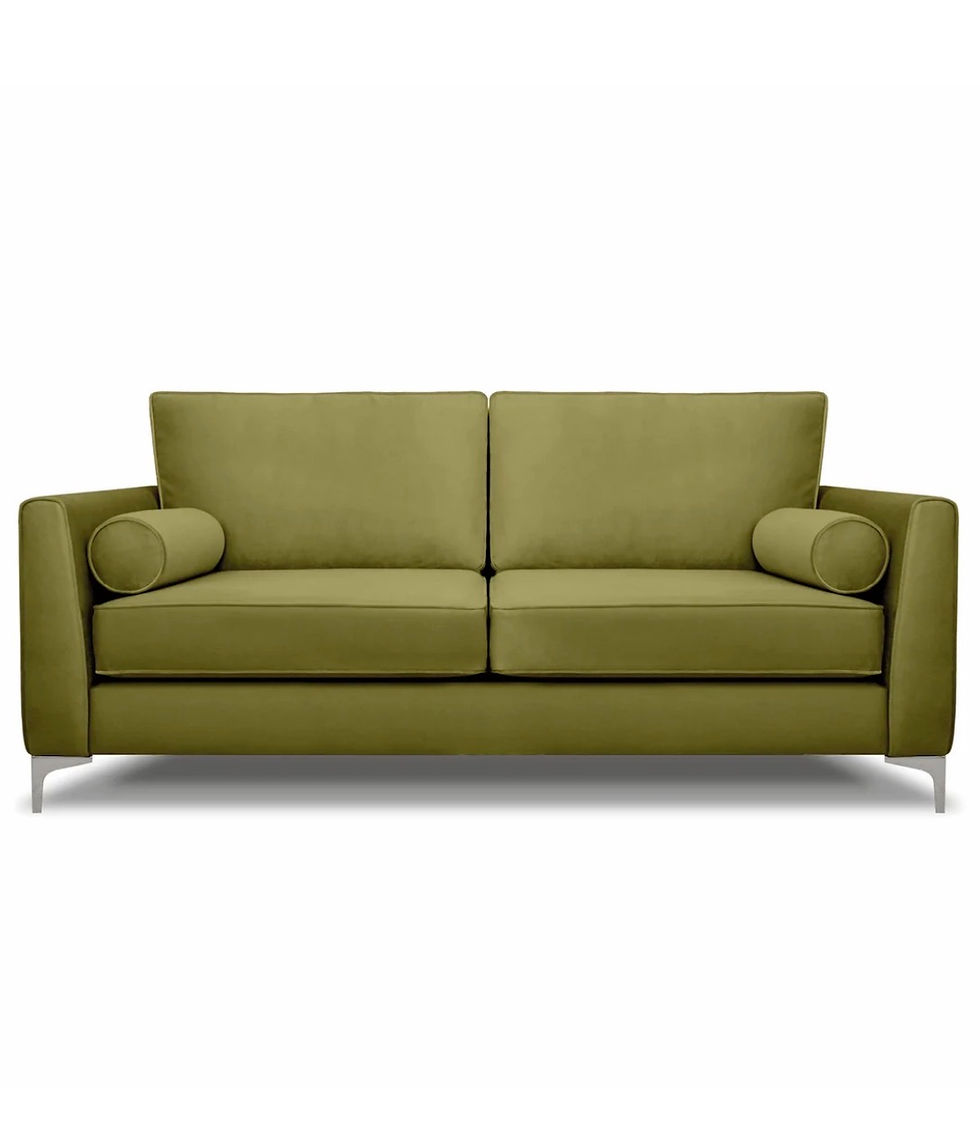 Alena Velvet Sofa Collection - Choice of Colours