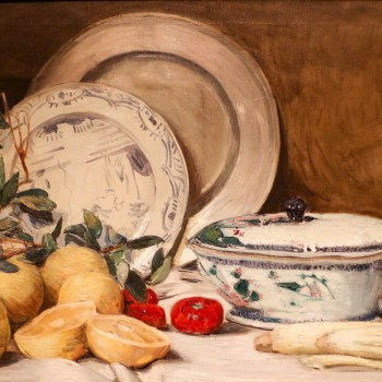 Still Life by J Alden Weir