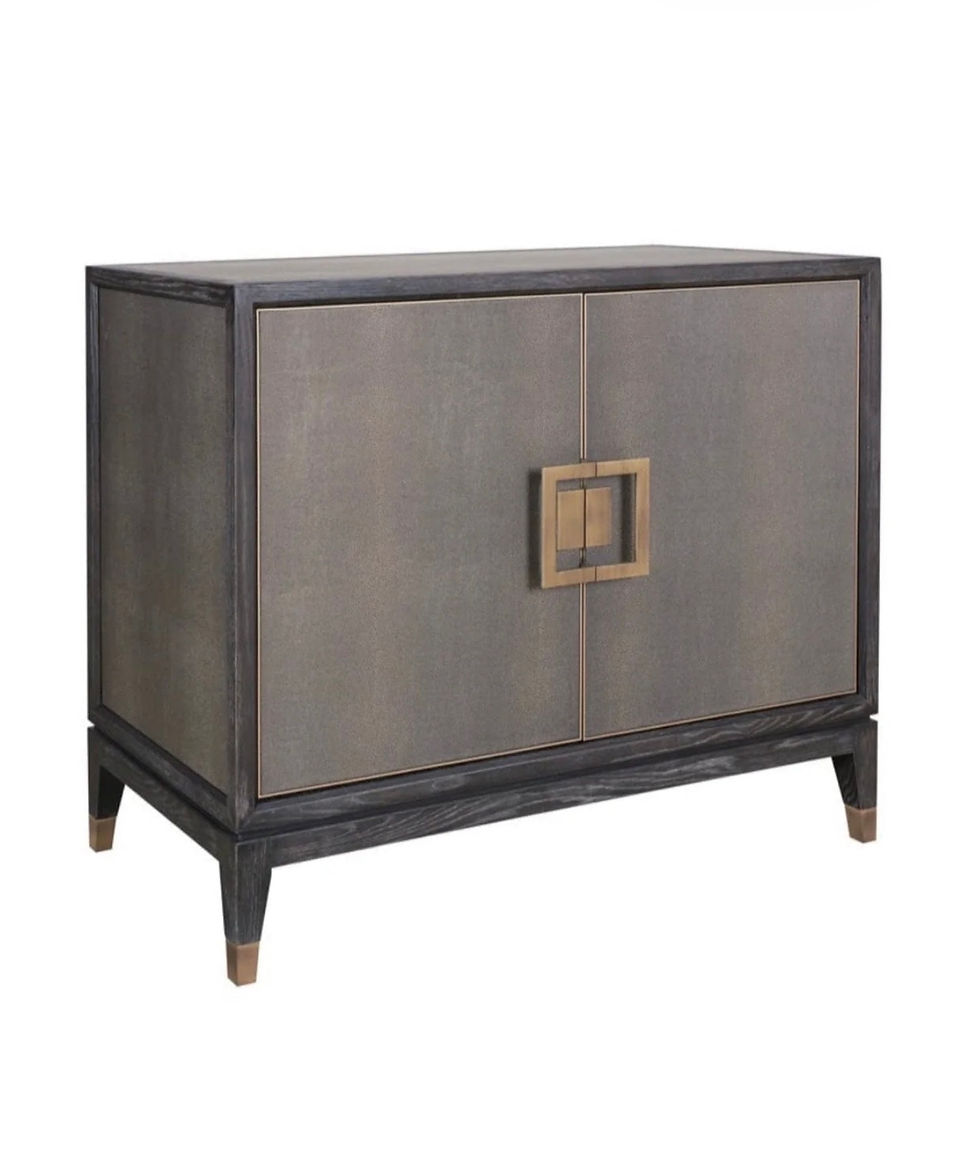 Textured Brass Sideboard