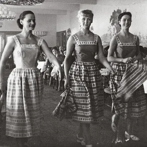 Marimekko fashion show, Helsinki, 1951.