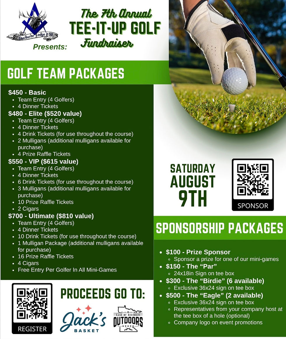 Tee It Up Golf Fundraiser