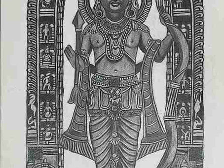 Sketch of Ram ji