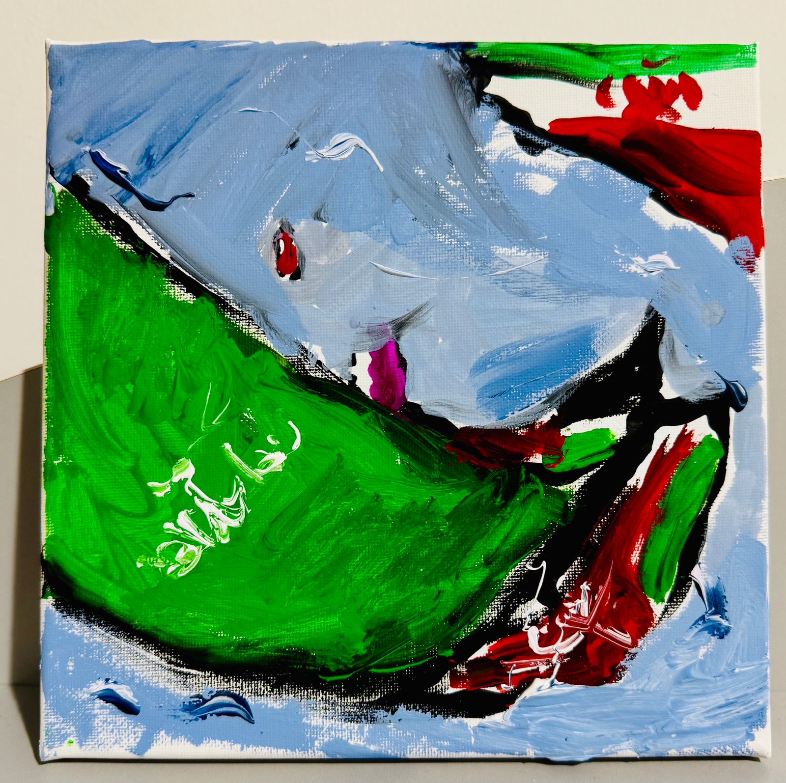 Arabian Gulf States by AL AMEEN BIN AHAMMED DANISH, abstract composition with bold colors