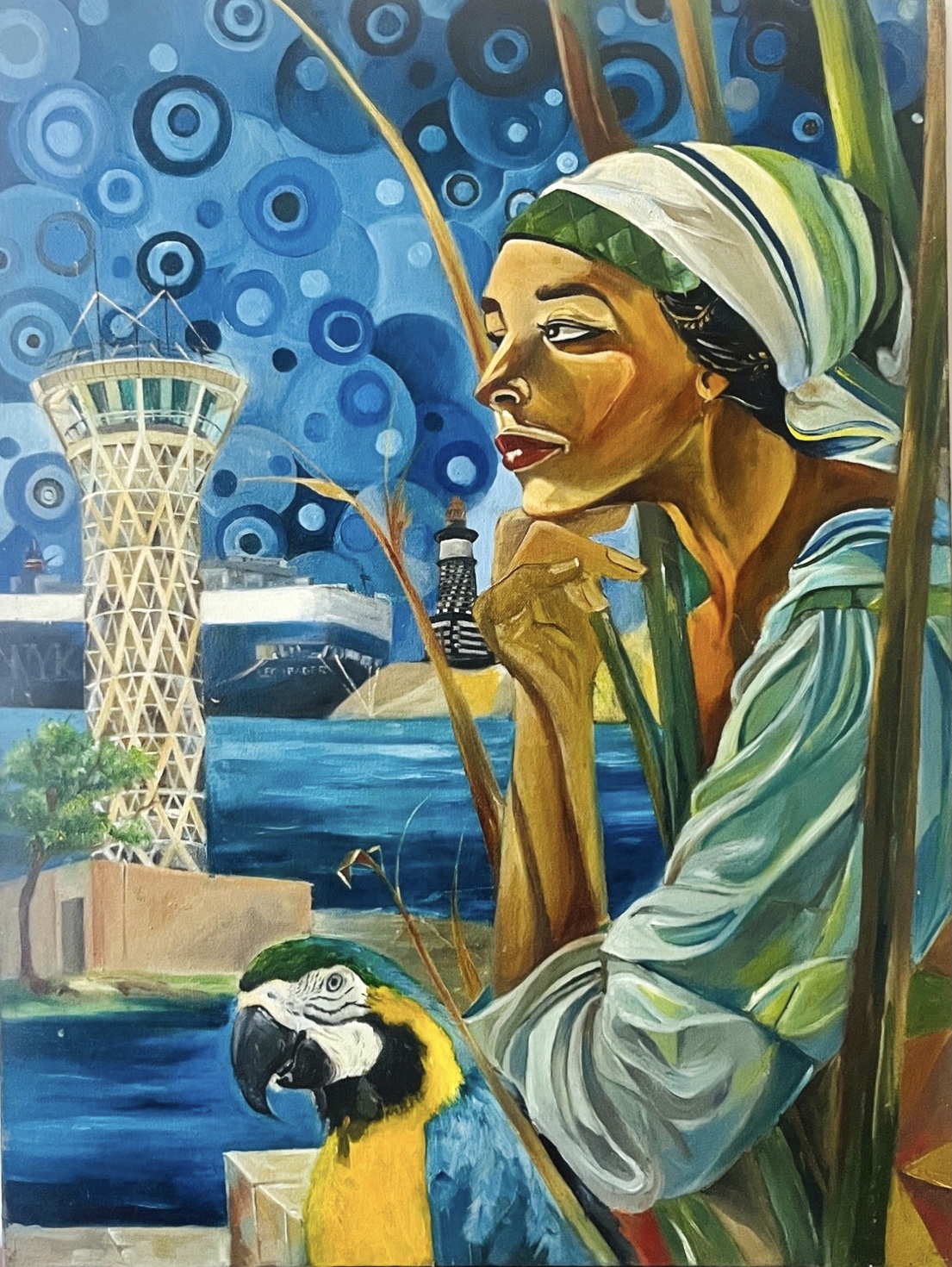 Identity by G. F. Ifra Doole, featuring a woman with a white headscarf and robe