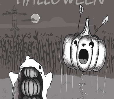 Jack-o-Lantern Ghost Prank