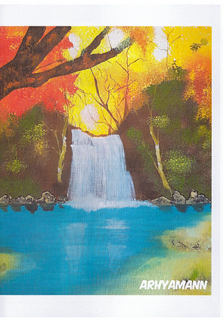 The Serene Waterfall
