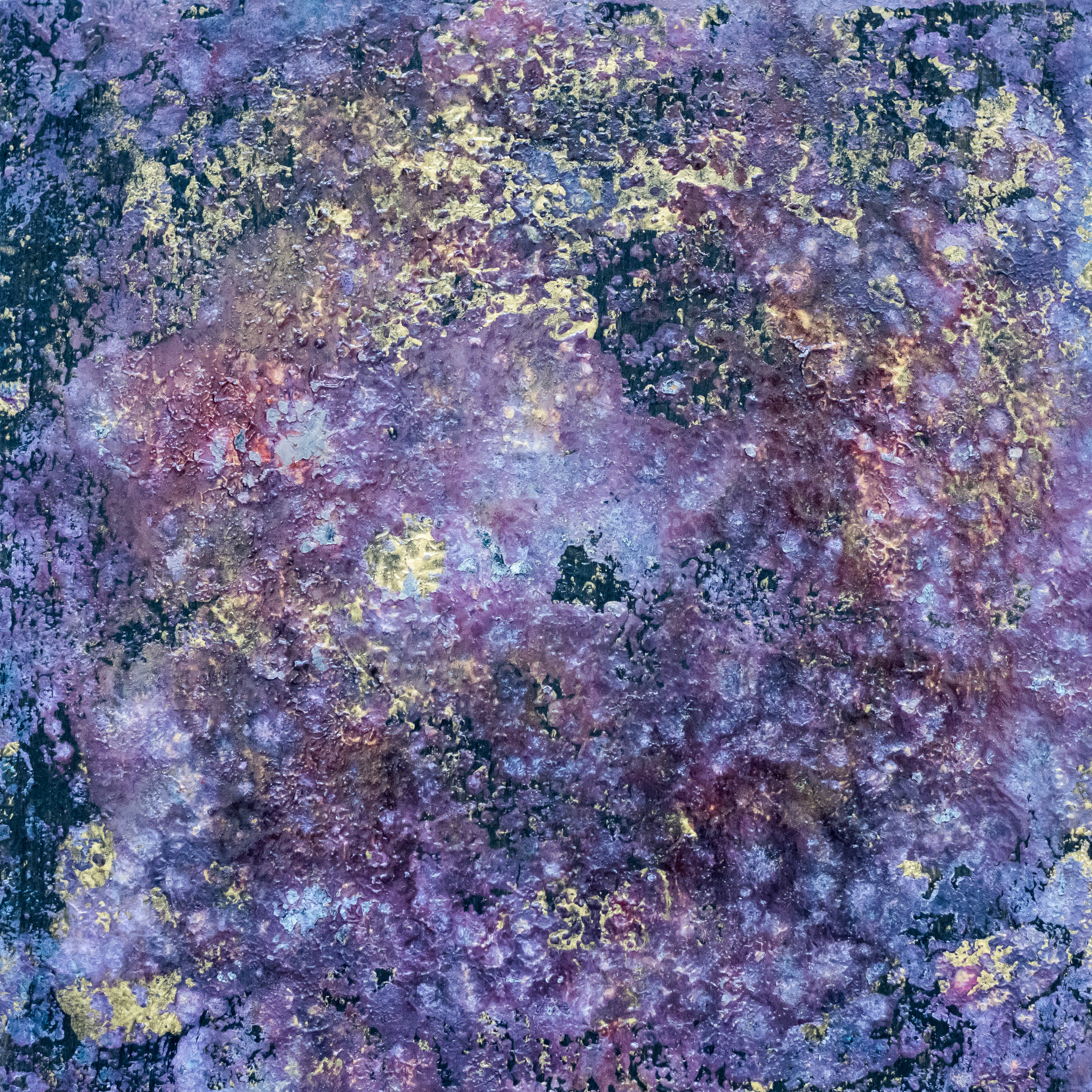 Dior by Ol'svol'd - circular texture in purple, blue, and gold