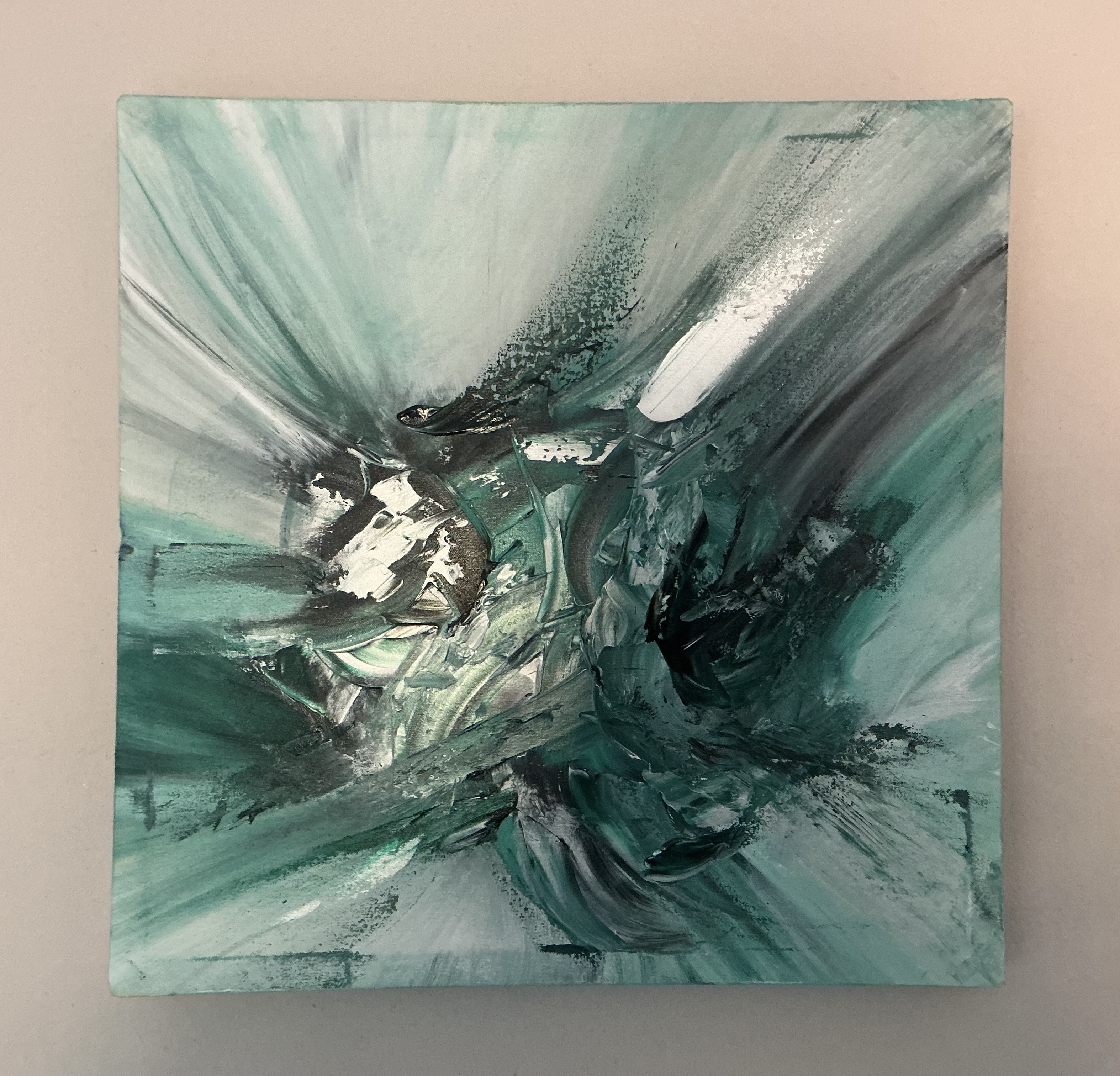 L’Élan du Vide - The Impulse of the Void by Thor Jordaan, abstract swirling composition