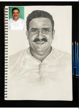 Graphite and charcoal work 