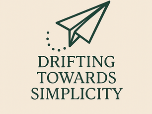 Drifting Towards Simplicity Paper Airplane