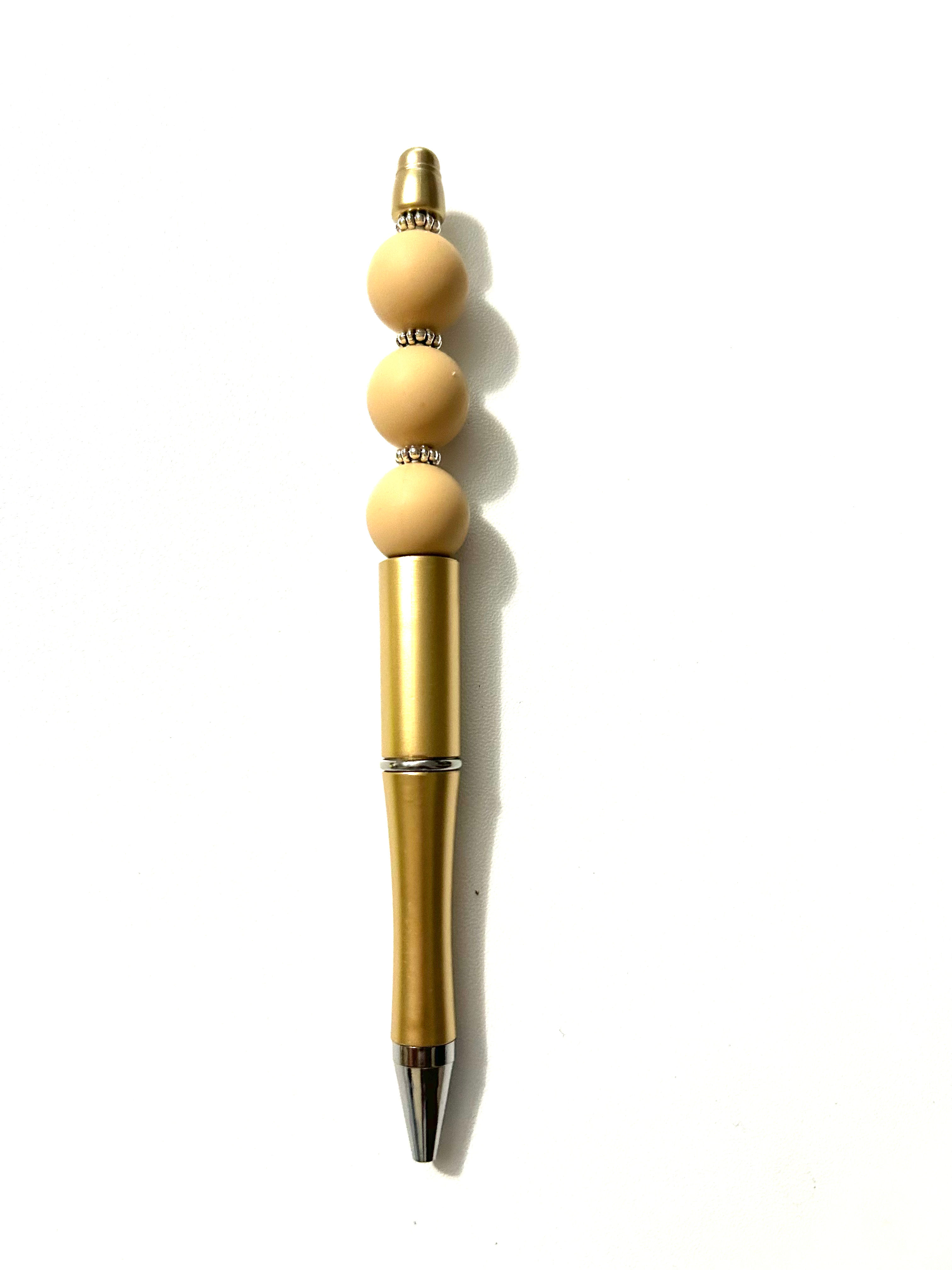 Ink Pen : Khaki / Gold
