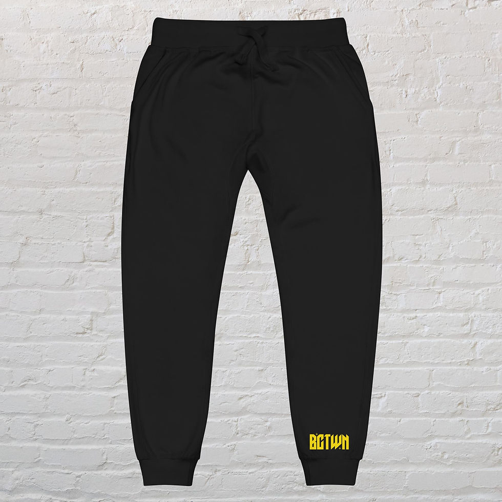 BCTWN Magic Black Unisex Joggers