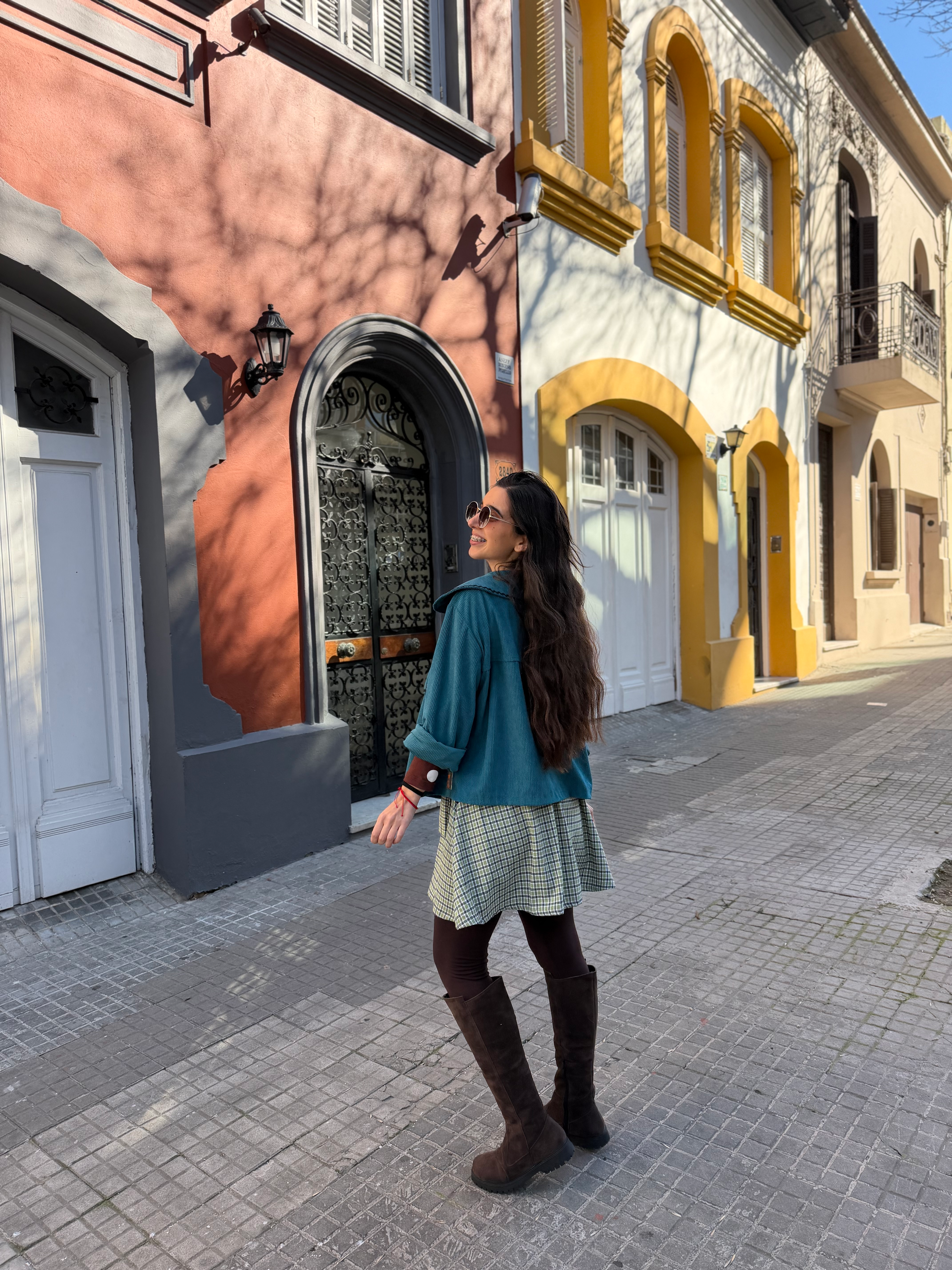 minifalda noelia verde