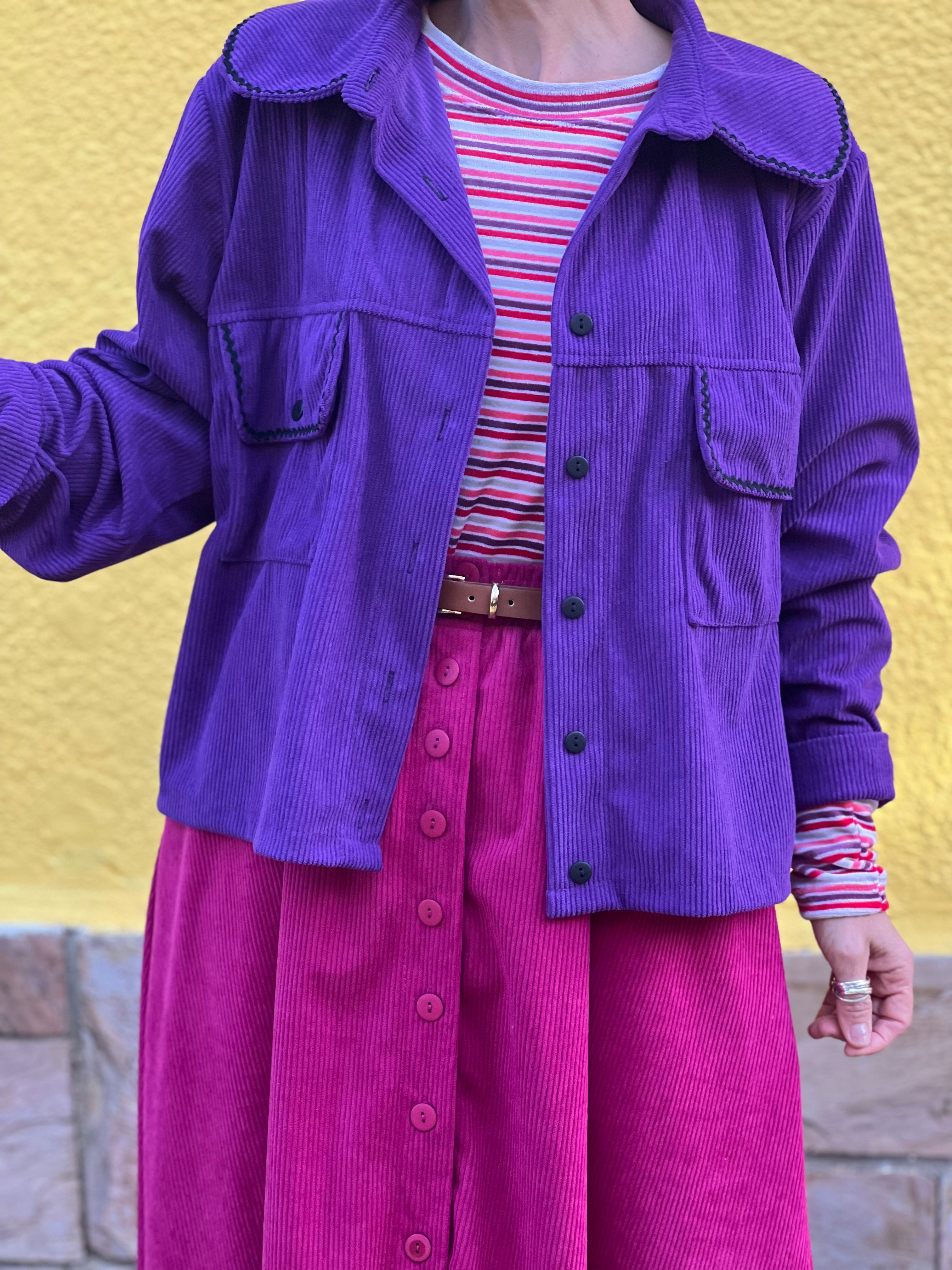 camisa cloe violeta