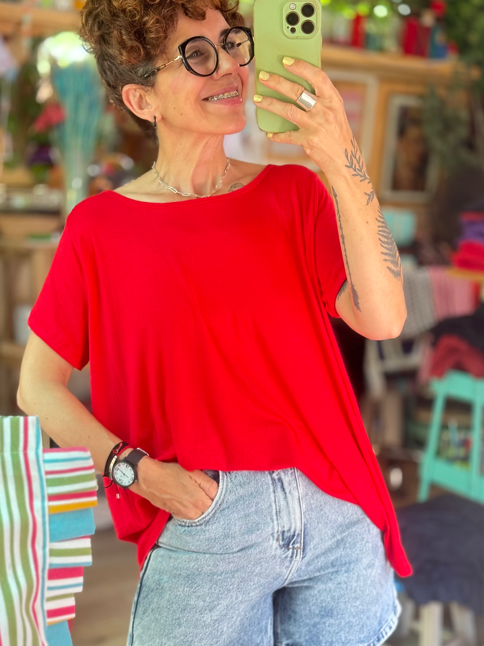 Miniatura: Remera cruzada