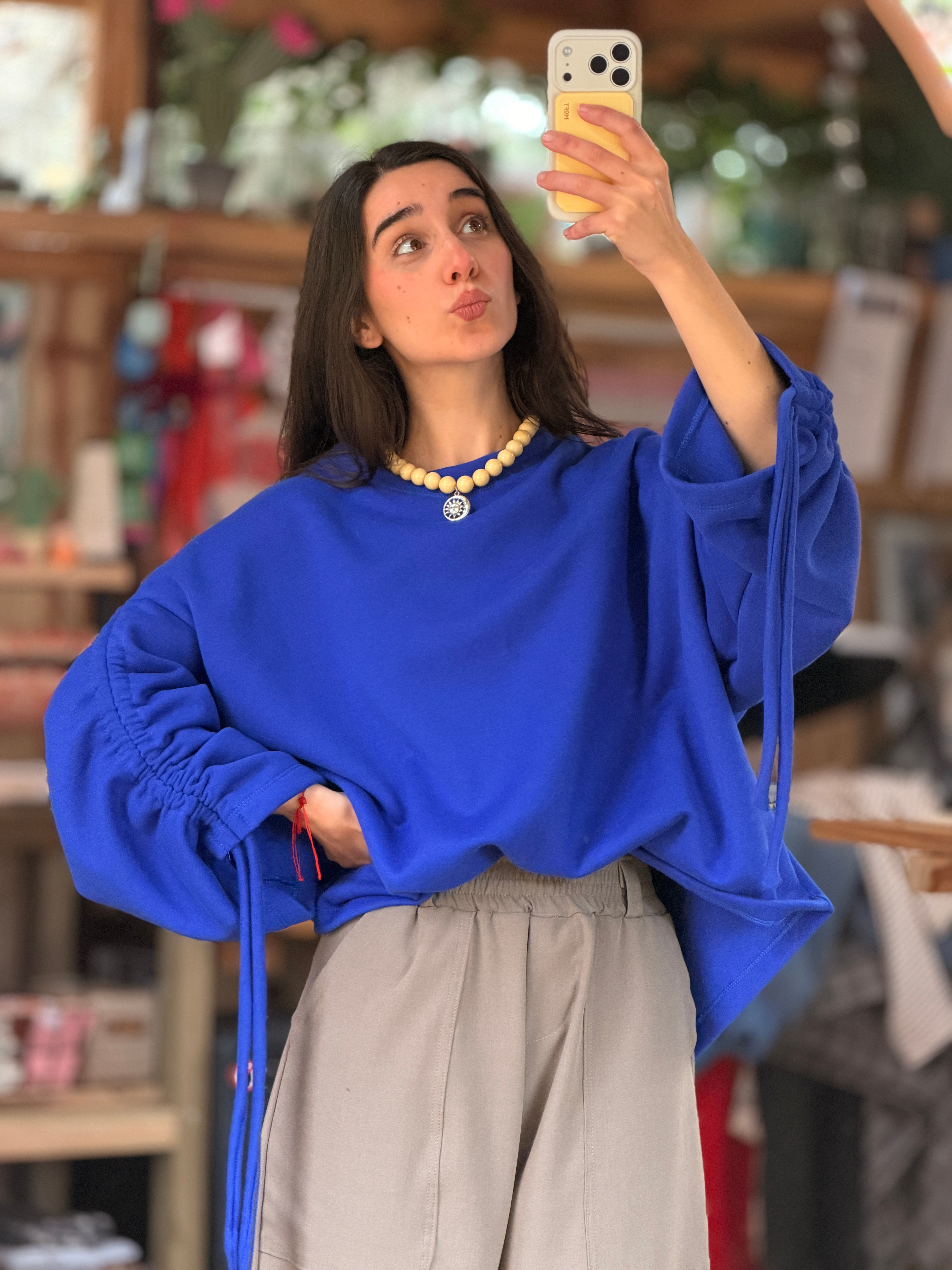 buzo cherry azul