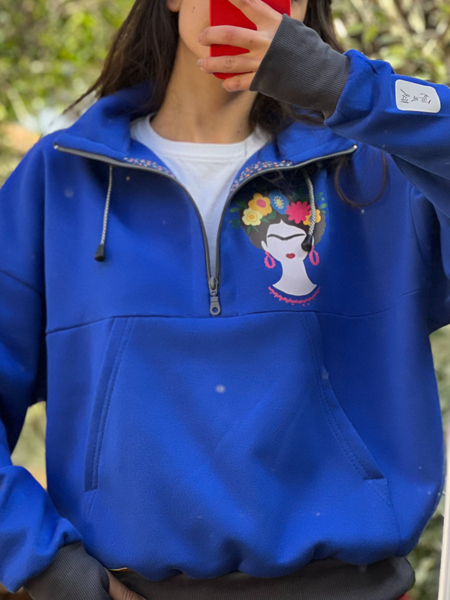 buzo pasión a la mexicana azul