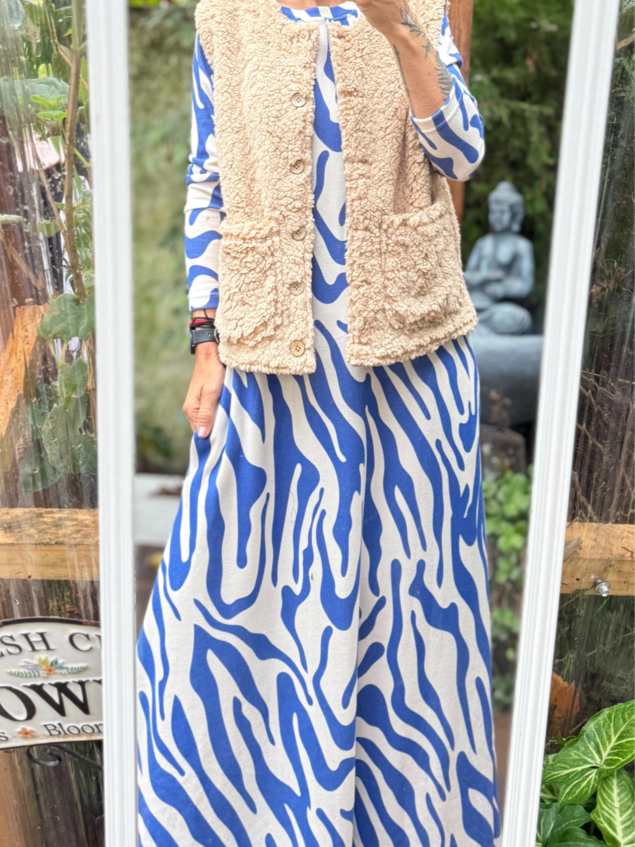 vestido simona azul
