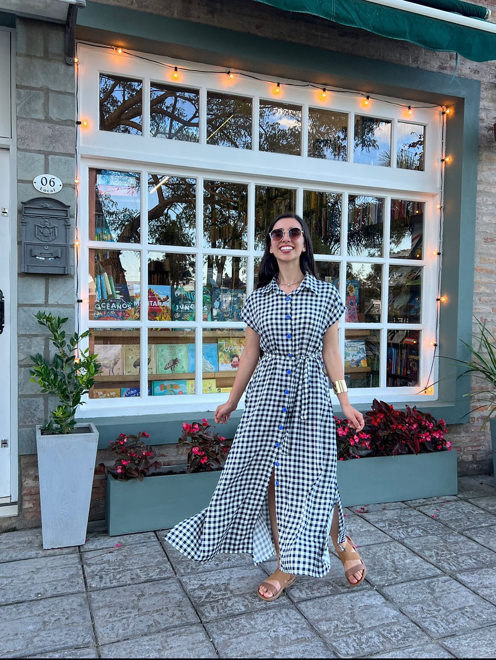 Miniatura: vestido camisero