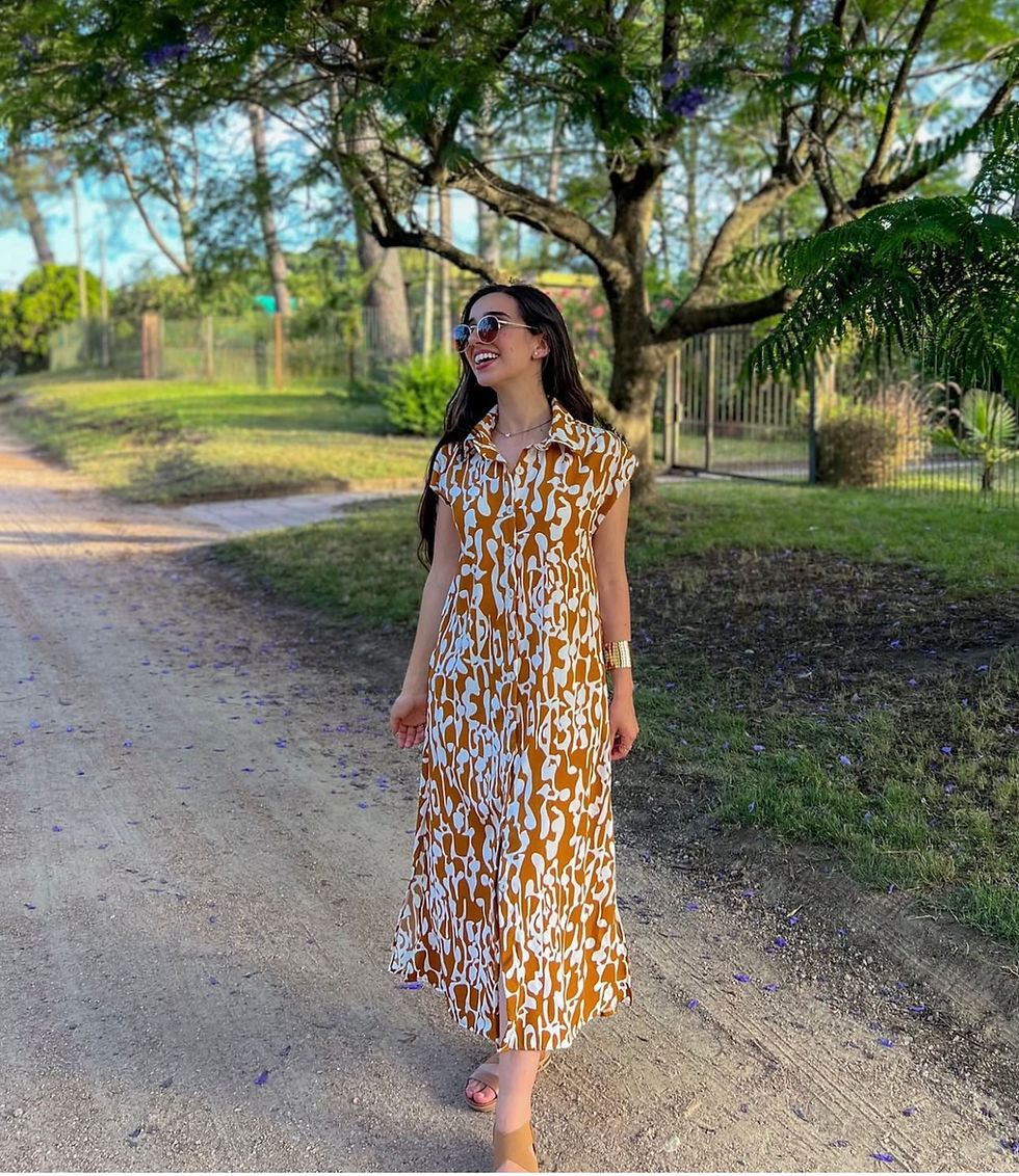 Miniatura: vestido camisero