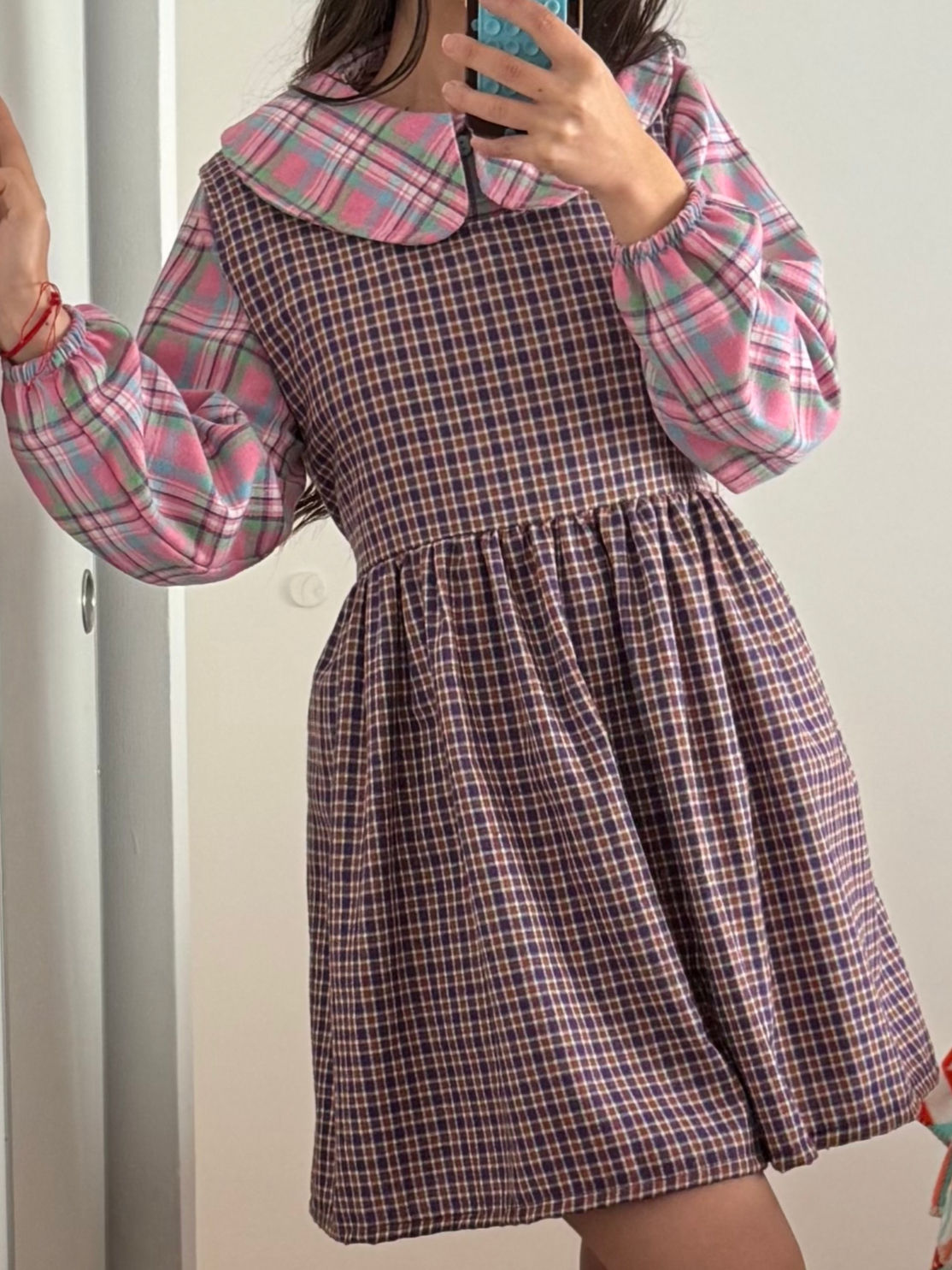 jumper oliva violeta