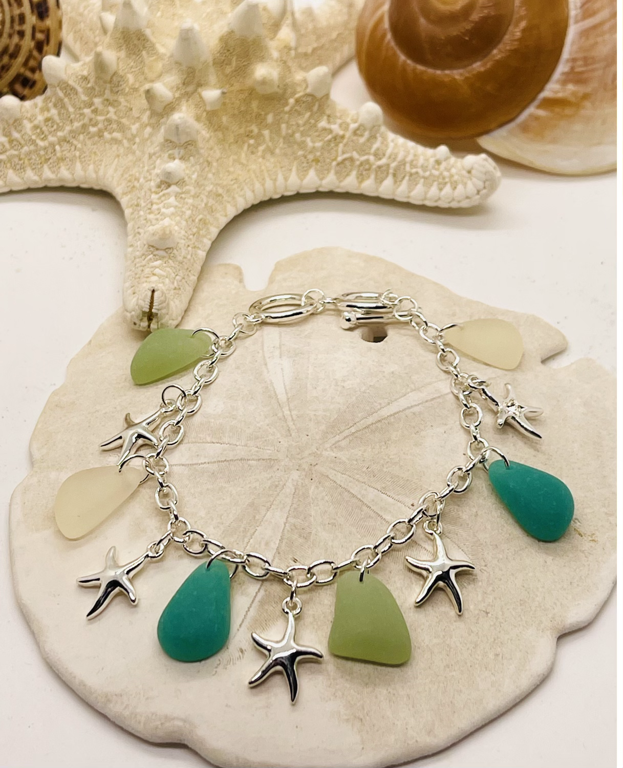 Starfish coastal bracelet 