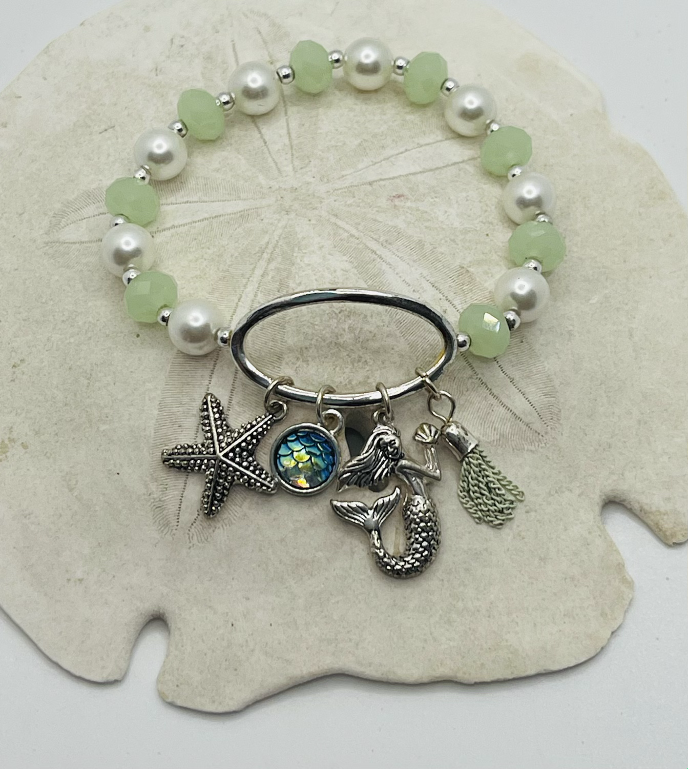 Beautiful Mermaid Charm Bracelet 