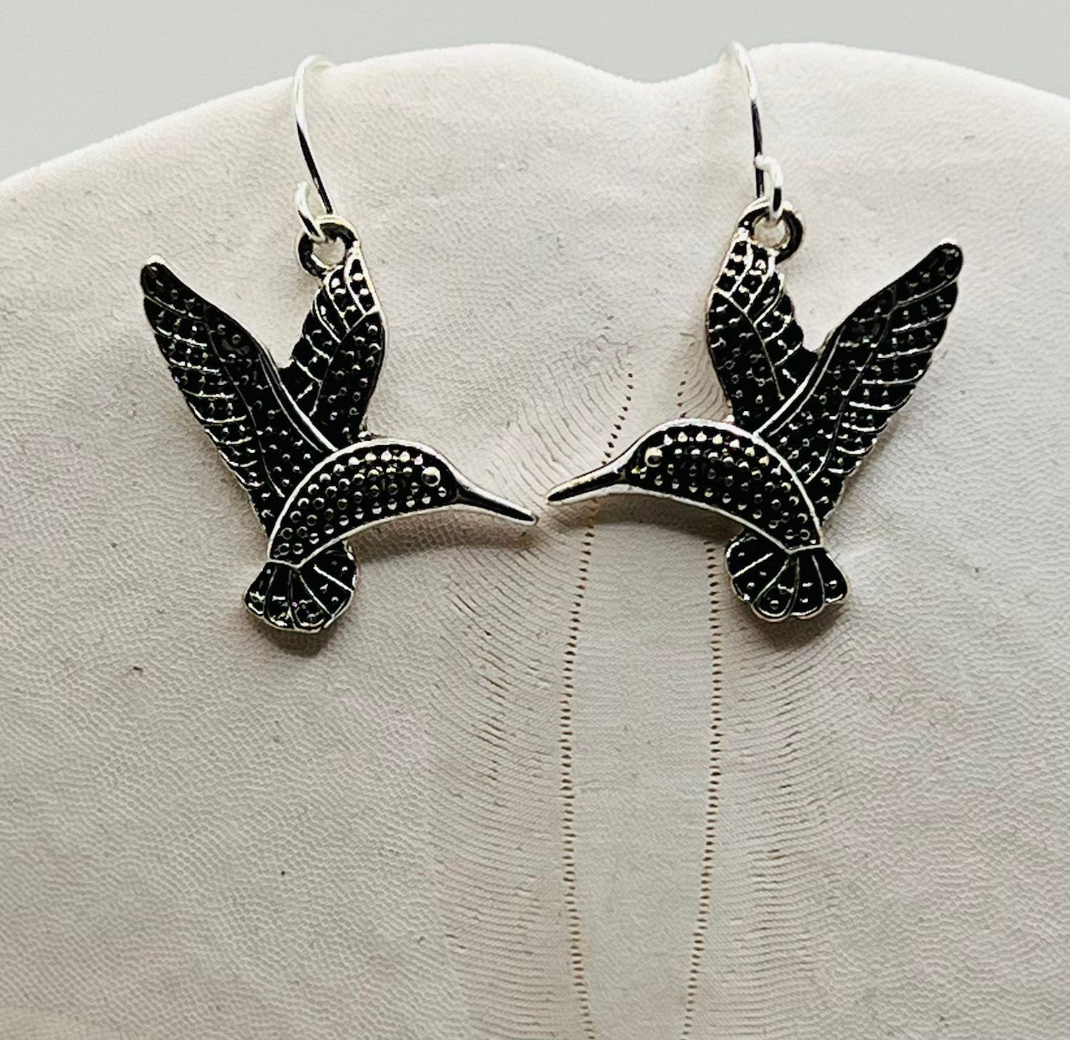 Beautiful hummingbird earrings