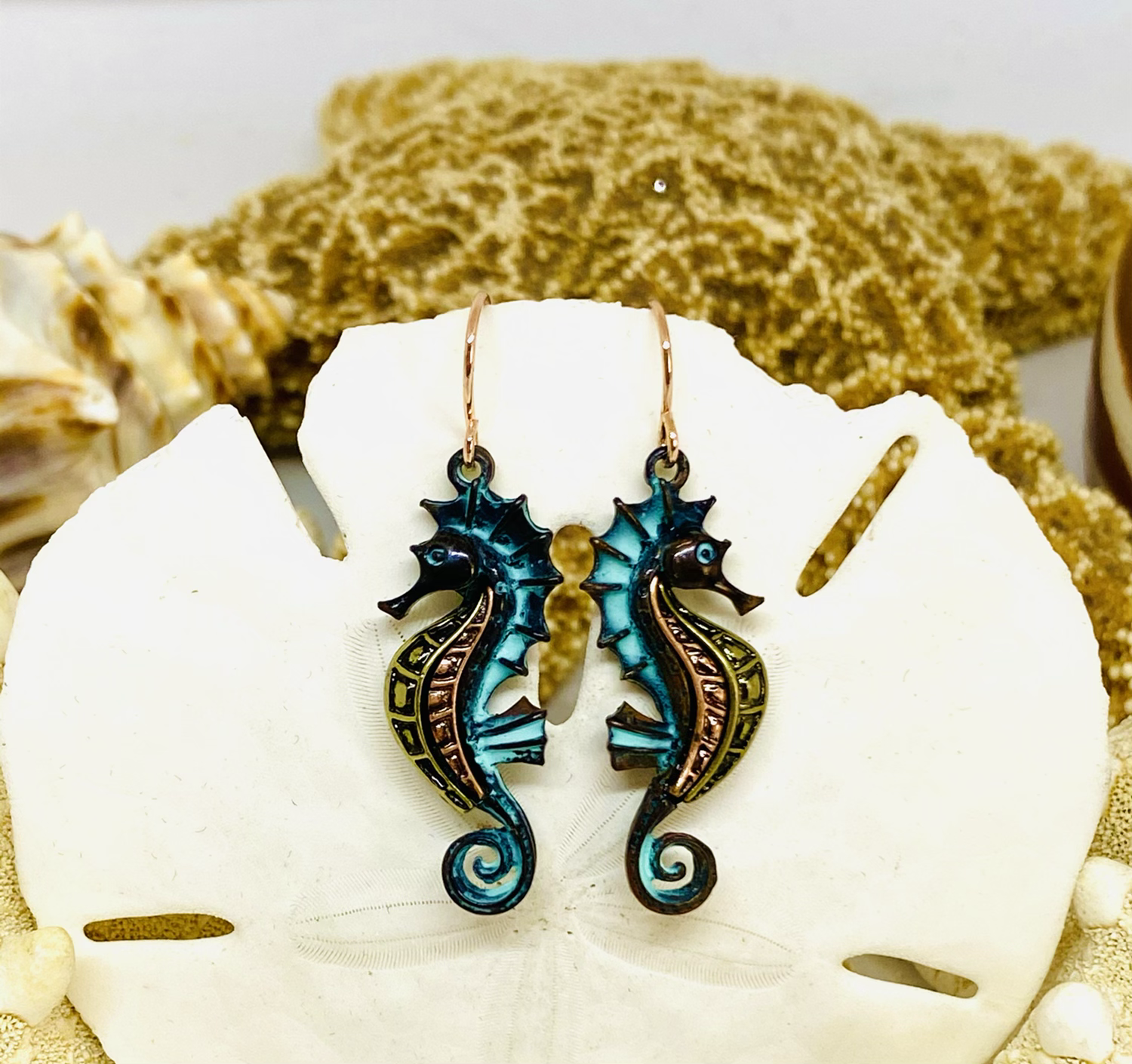 Seahorse earrings 