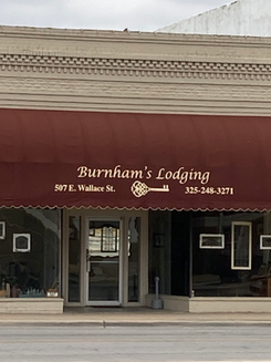 Burnham's second building storefront