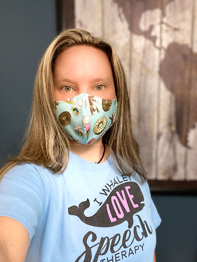 Christina Barringer Curious George Cloth Face Mask