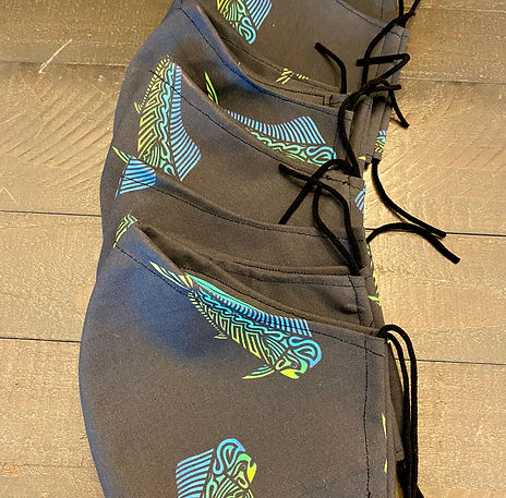 mahi mahi cloth face mask