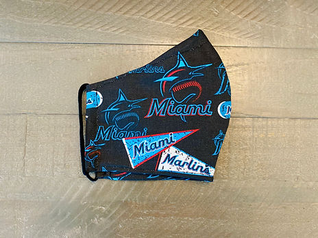 miami marlins cloth face mask