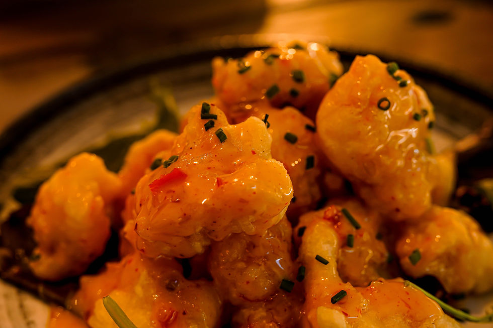 Arranged Food and Objects