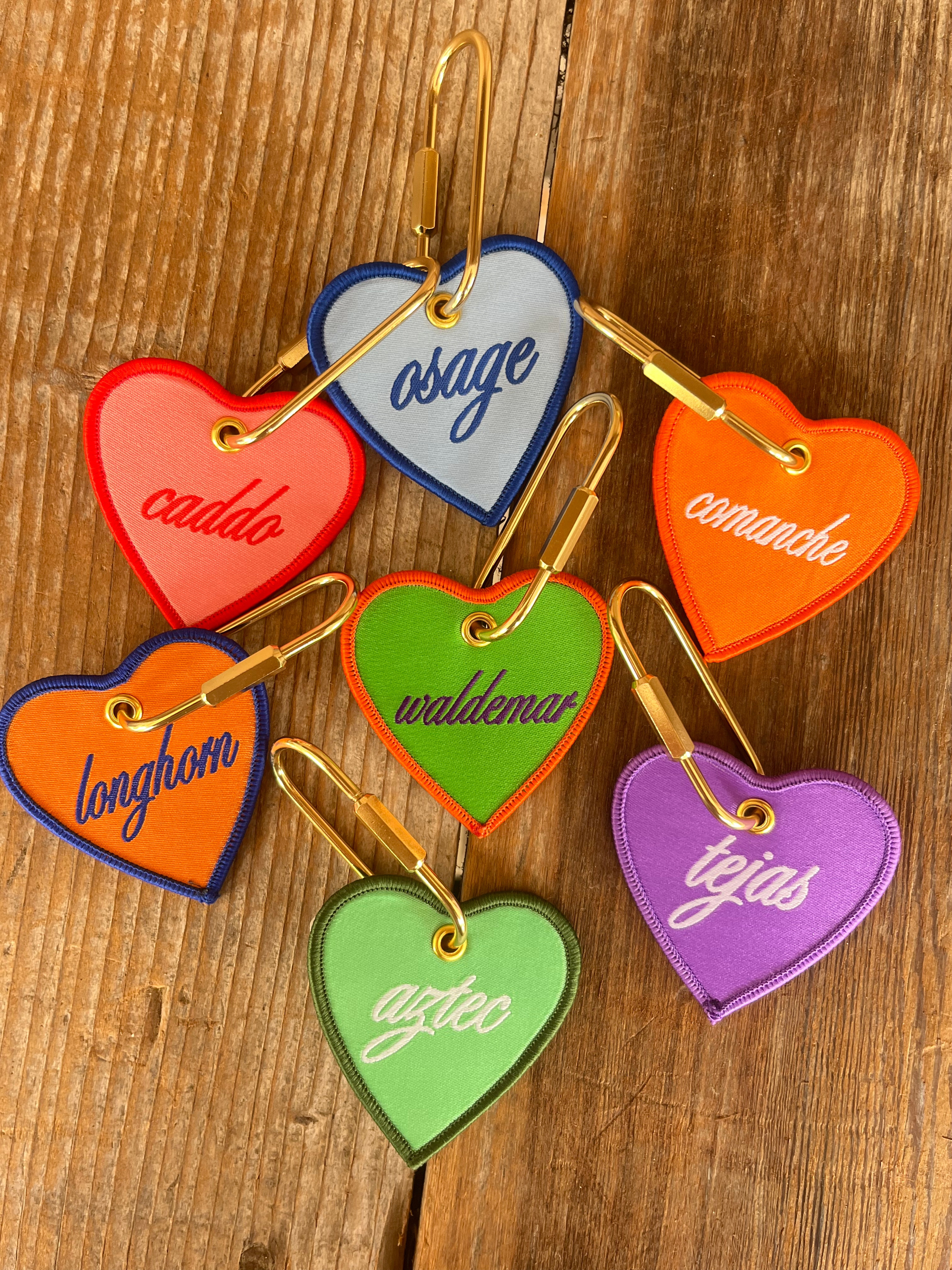 Camp Heart Tag