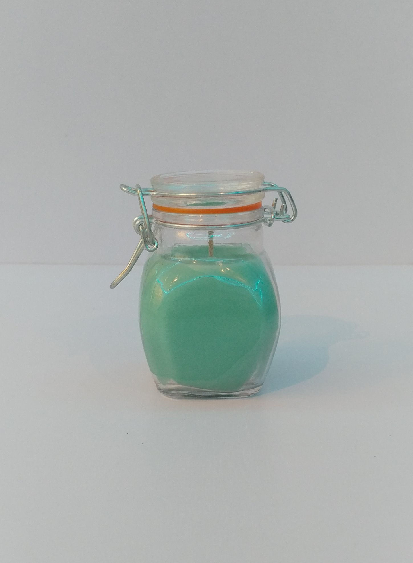 Jam Jar w/ Orange Ring Lid