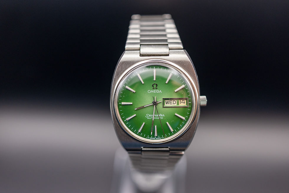 Thumbnail: Vintage Omega Seamaster Green
