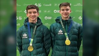 FOG BLOG CANADA GAMES LOG: TEAM TEAM NB WINS FIRST EVER TRAMPOLINE COMPETITION GOLD MEDAL:
